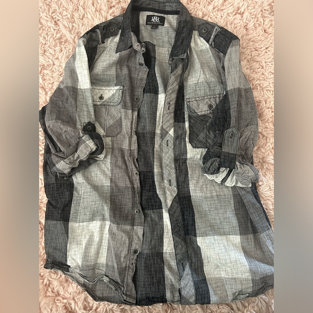 Rock and republic Button down